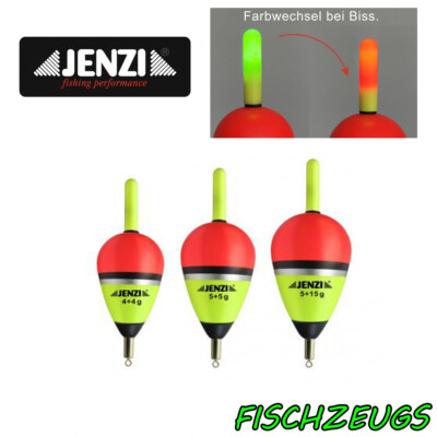 JENZI LED Laufpose Elektropose Farbwechsel Bissanzeiger CR425 4+4, 5+5, 5+15g