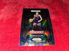 2024 WNBA MONOPOLY PRIZM GO SSP CARD #18 REBECCA ALLEN MERCURY