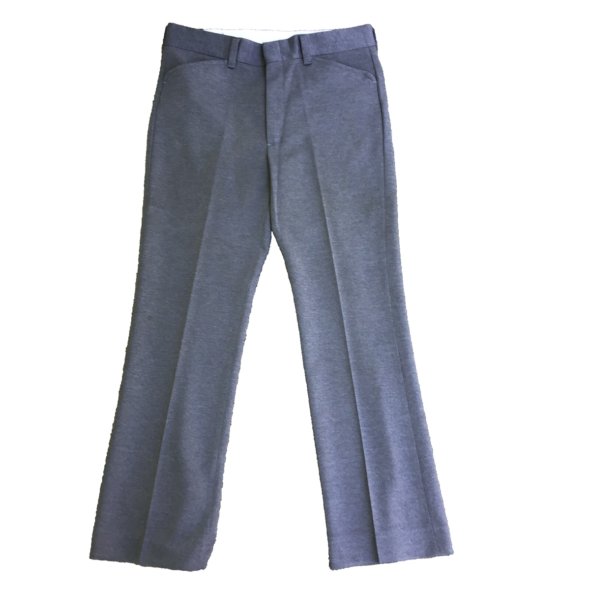 パンツ 70s wool slacks pants W34 made in USA Vintage Farrah Slacks Dress Gray 70's Pants Men 34 x 31 Pockets