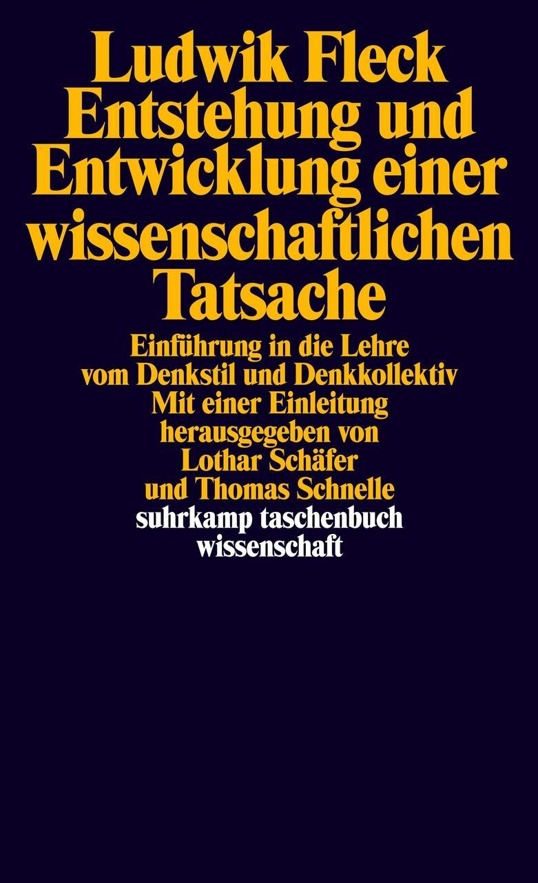 Entstehung Und Entwicklung Einer Wissenschaftlichen Tatsache Ludwik