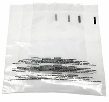 Self Sealing Suffocation Warning Bags 1.5mil - 6x9 8x10 9x12 10x13 12x15 18x24