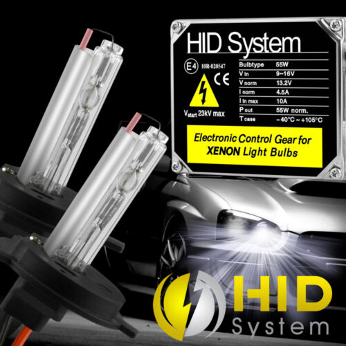 55W HID Xenon Headlight Fog Light KIT H1/H3/H4/H7/H11/9005/9006/880/881/9004 - Photo 1 sur 12