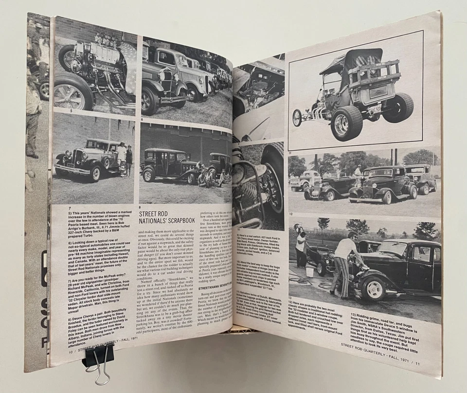 1971 Fall ROD & CUSTOM STREET ROD QUARTERLY  Roadster Highboy Deuce Coupe - Image 3 of 4
