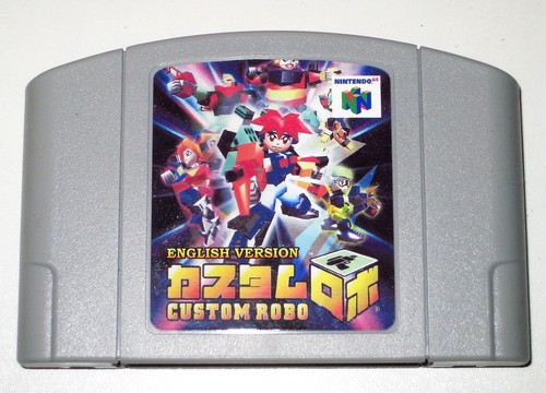 Custom Robo English Version Game For N64 NTSC-U/C US Canada