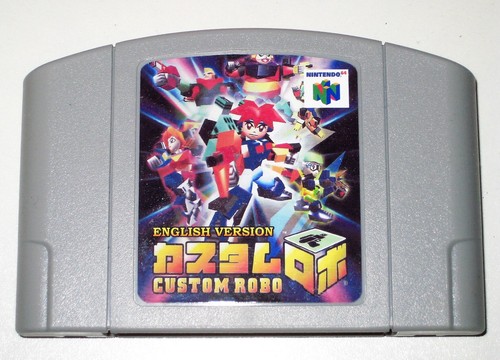 Custom Robo English Version Game For N64 NTSC-U/C US Canada - Afbeelding 1 van 3