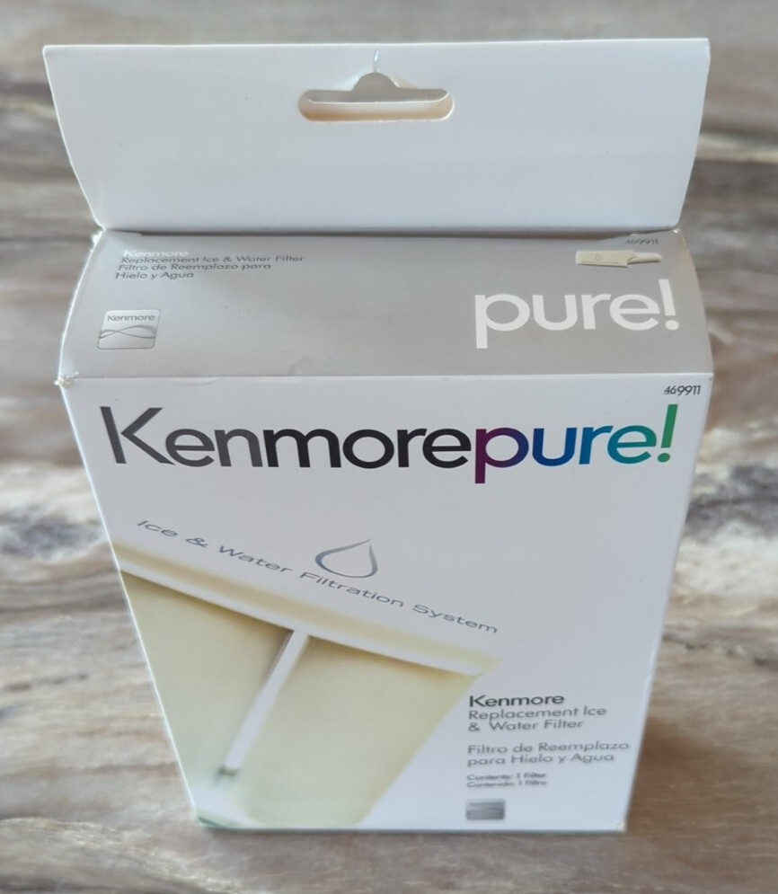 Kenmore Genuine 469911 Pure! Refrigerator Ice & Water Filter 9911
