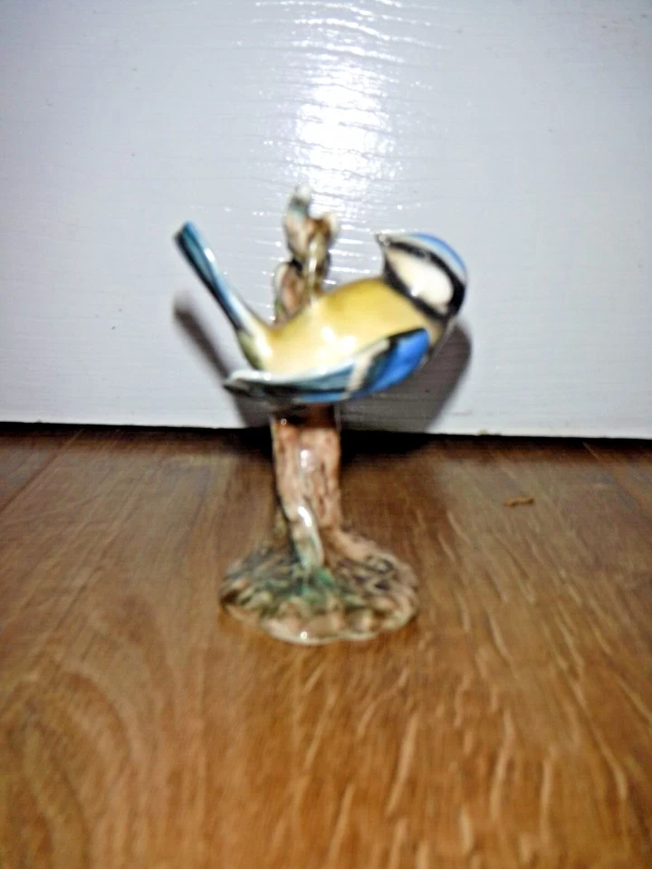 Beautiful Goebel Blue Tit Figure ~ 10cm High ~ CV64 ~ Titmouse ~ Excellent - Image 2 of 4