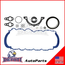 Fit 96-06 GM 4.3L Vortec V6 Engine Lower Gasket Set Oil Pan kit 4300 CPI motor