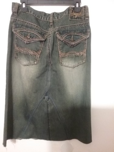 Royal premium brand. Ladies Denim Skirt - Picture 7 of 8
