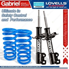 2 Front Sport Low Gabriel Ultra Strut Shocks + Lovells Springs for Mazda CX-9 TB