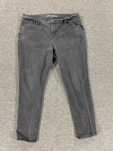 Pocket Black Denim Jeans Sz 16 