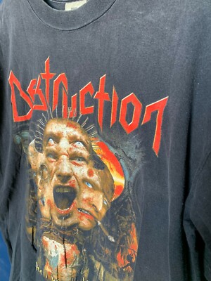Destruction 2000 All Hell Breaks Loose Vintage Metal Concert Tour