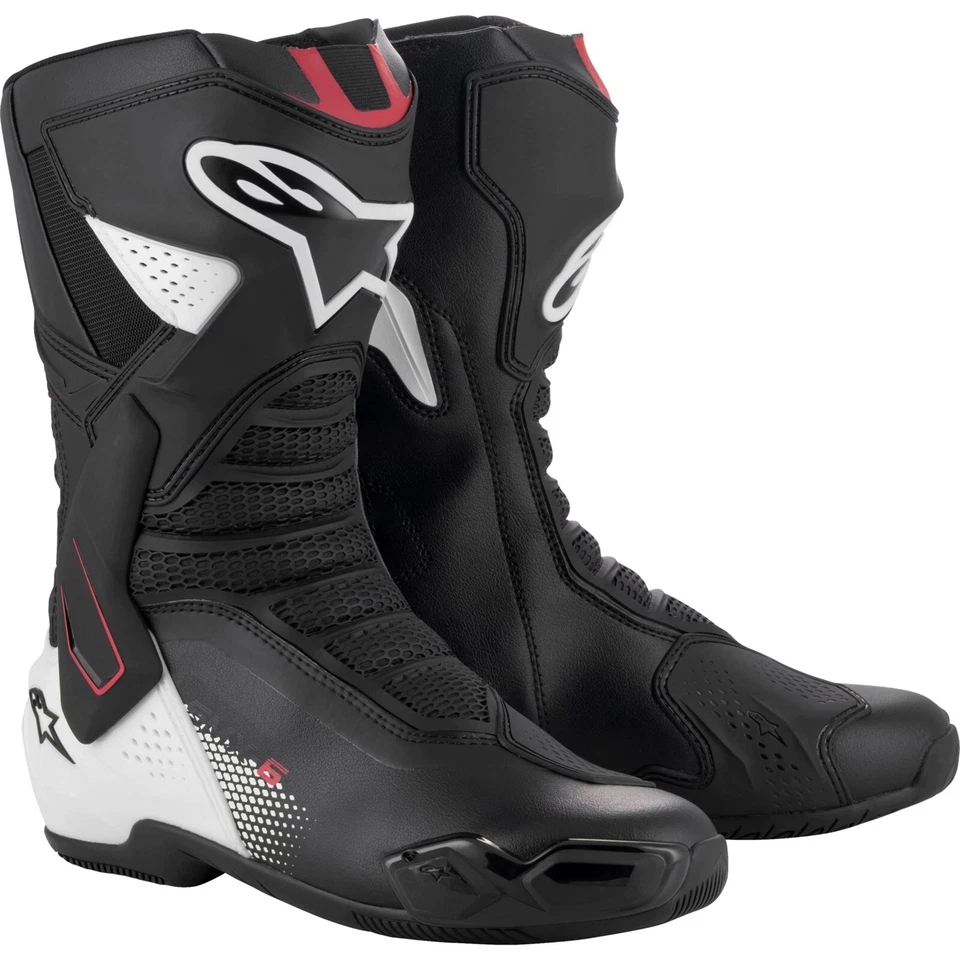 Alpinestars Bottes SMX-6 V3 12 Noir Blanc Rouge Graphique MPN 22230251406-47