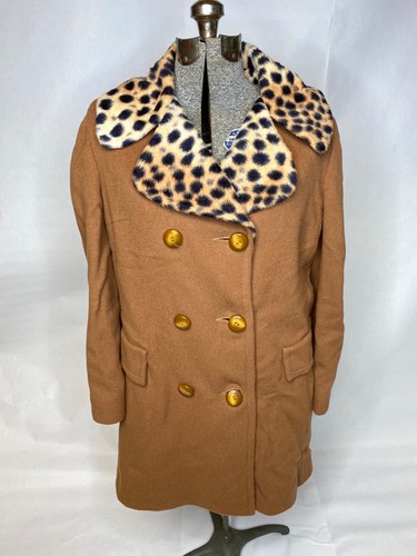 Vintage Zimmermans cheetah print wool 