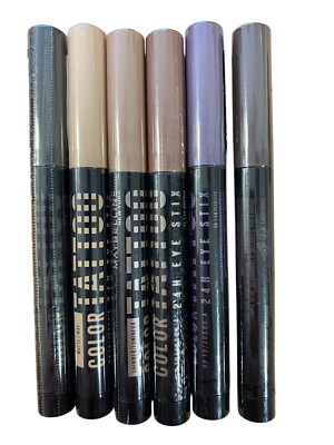Maybelline New York Color Tattoo 24 h Eye Stix Farbton Wählbar Neu