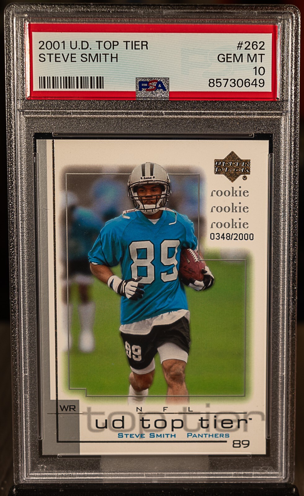 Steve Smith Sr. Upper Deck Top Tier #262 Base