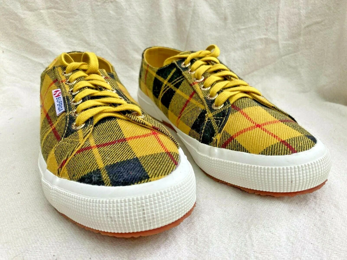 Superga flannel sneakers new arrivals