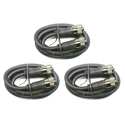 Cable Workman Rg-8x Armado Con Conectores Uhf Macho (pl-259) | Meses - Foto 6