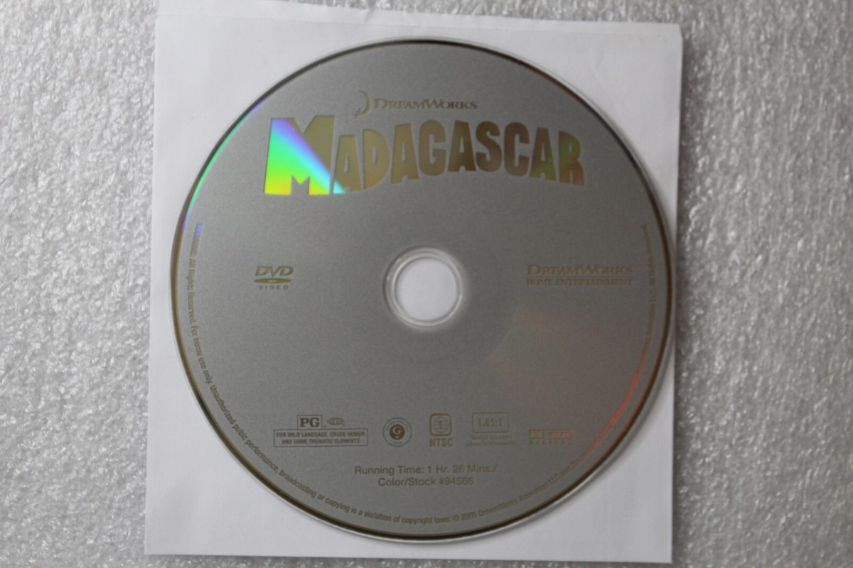 Madagascar (DVD, 2005, Widescreen) | eBay