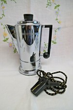 Vintage Electric Coffee Perculator with Cable - Swan Mayfair - Model CH480