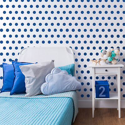 Polkadot Muster Wandschablone - CraftStar Laser Cut 5cm Polka Dots Schablone