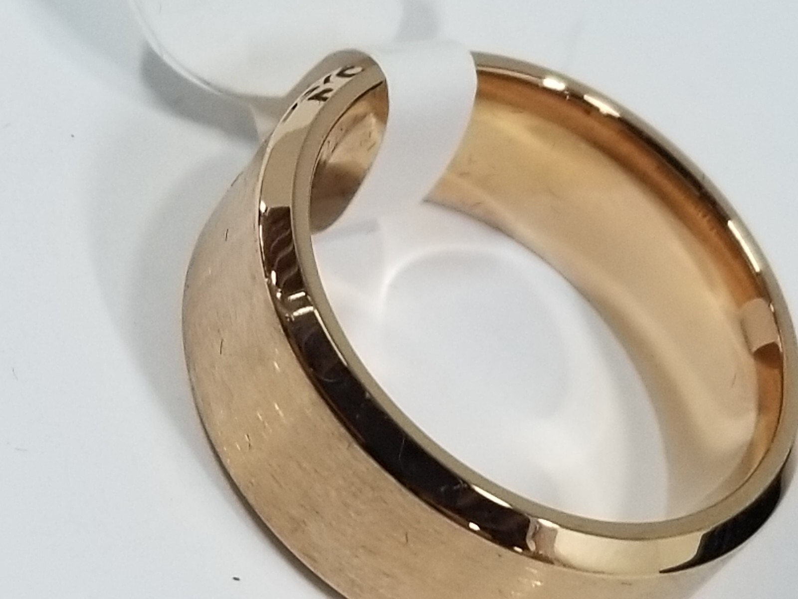 Modern Gents The Titan Ring Rose Gold Plated Gem