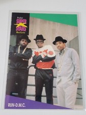 RUN DMC 1991 Pro Set Super Stars Music #134.