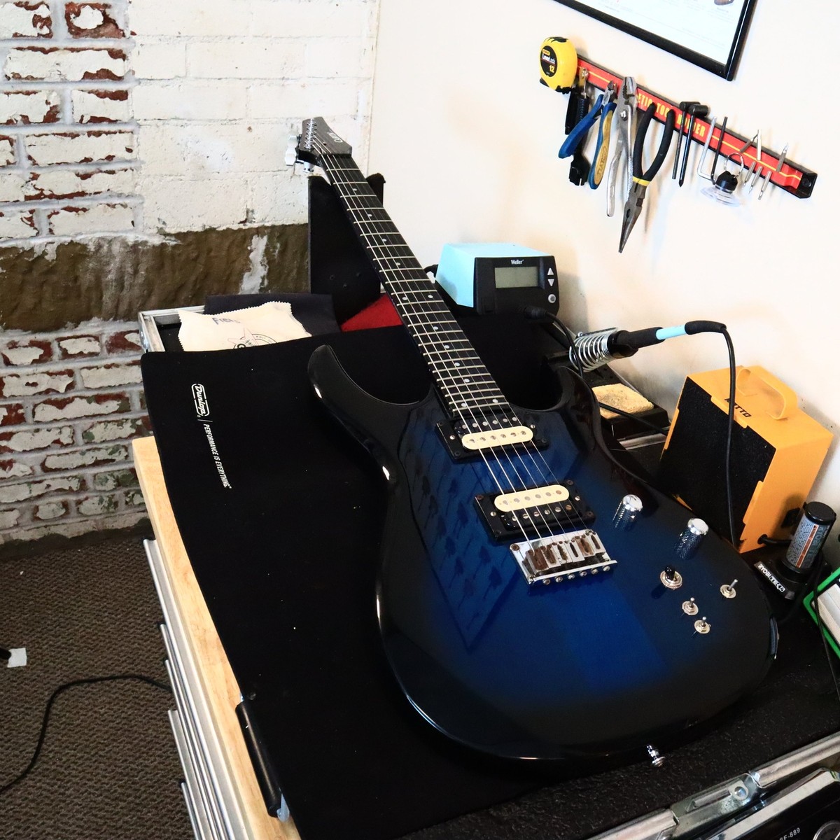 Carvin DC-135 BlueBurst Blue w/ Zebra Pickups | eBay