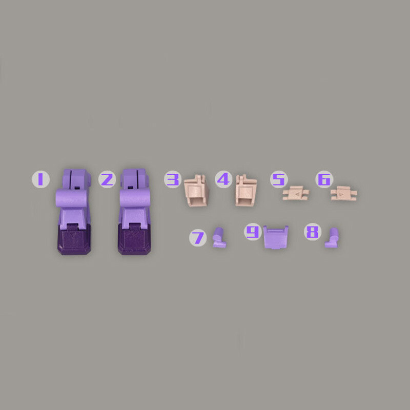 Replace Foot Filler Upgrade Kit For Kingdom Cyclonus