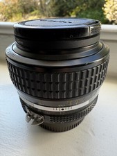 Nikon 50mm  f/1.2 Ai-s lens with UV filter