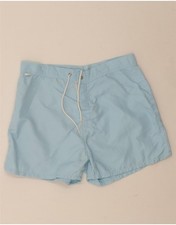 SUNDEK Womens Swimming Shorts UK 14 Large Blue Nylon BV13