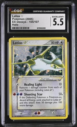 Latias ★ graded CGC 5.5 for sale on eBay