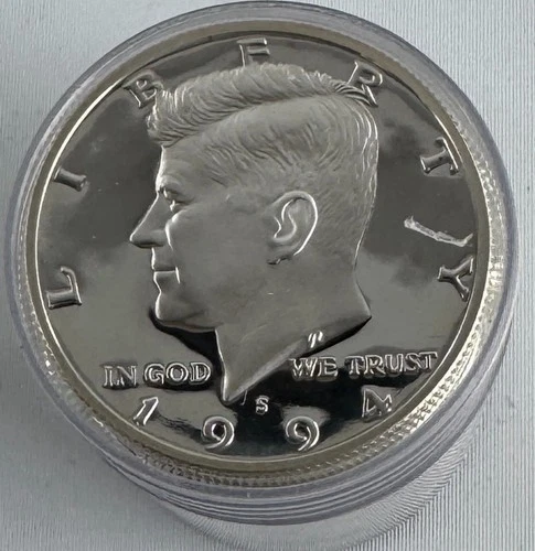 1994-S Kennedy Silver Half Dollar Gem Proof Roll of 20 Coins