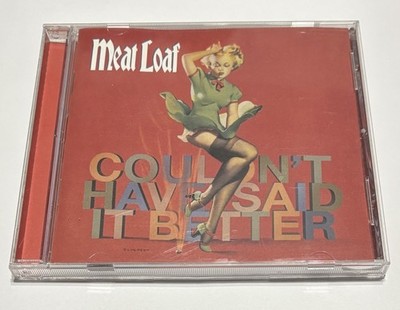 Meat Loaf Couldn't Have Said It Better CD 2003 Sanctuary Enhanced CD Mint