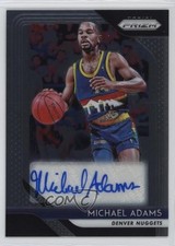 2018-19 Panini Prizm Signatures Michael Adams #S-MAD Auto 00ix