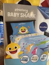 Baby Shark 3 pc. Microfiber Twin Sheet Set by Pinkfong