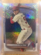 2025 Bowman Chrome - Prospects Elian De La Cruz #BCP-249 Mojo Refractor (RC)