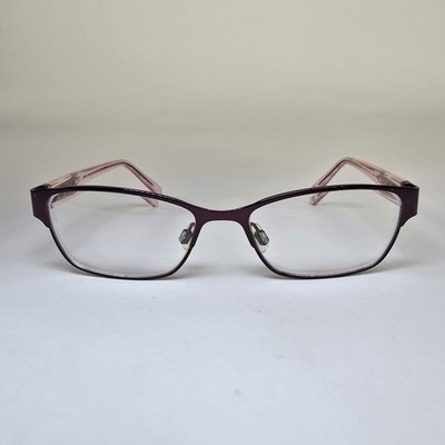 Kilter K5003 Burgundy Metal Eyeglasses Frames 49 15 Demo Lenses