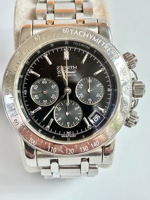 zenith el primero rainbow mit schwarzem Datumsfeld