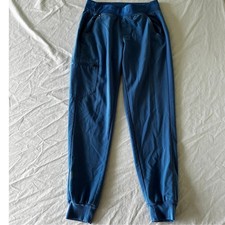 FIGS Technical Collection Scrub Joggers XS Ceil Blue Cargo W18SW2005