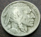 US 1916-D Buffalo Nickel  **