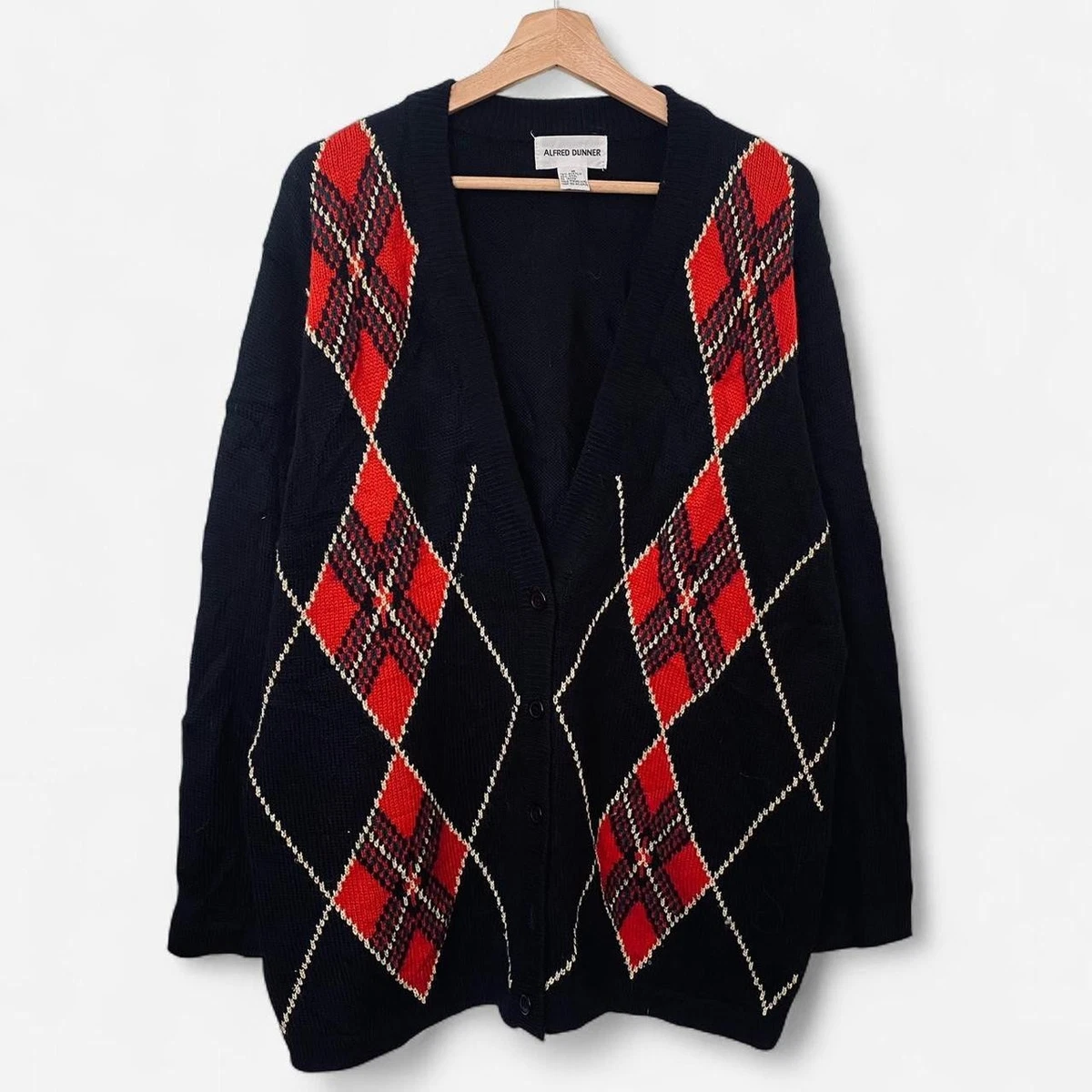 Plus Size Alfred Dunner Vertical Flower Zig Zag Sweater