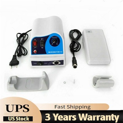 Dental N8 Lab Marathon Type Micromotor Polisher & 45K RPM Motor Handpiece Kit