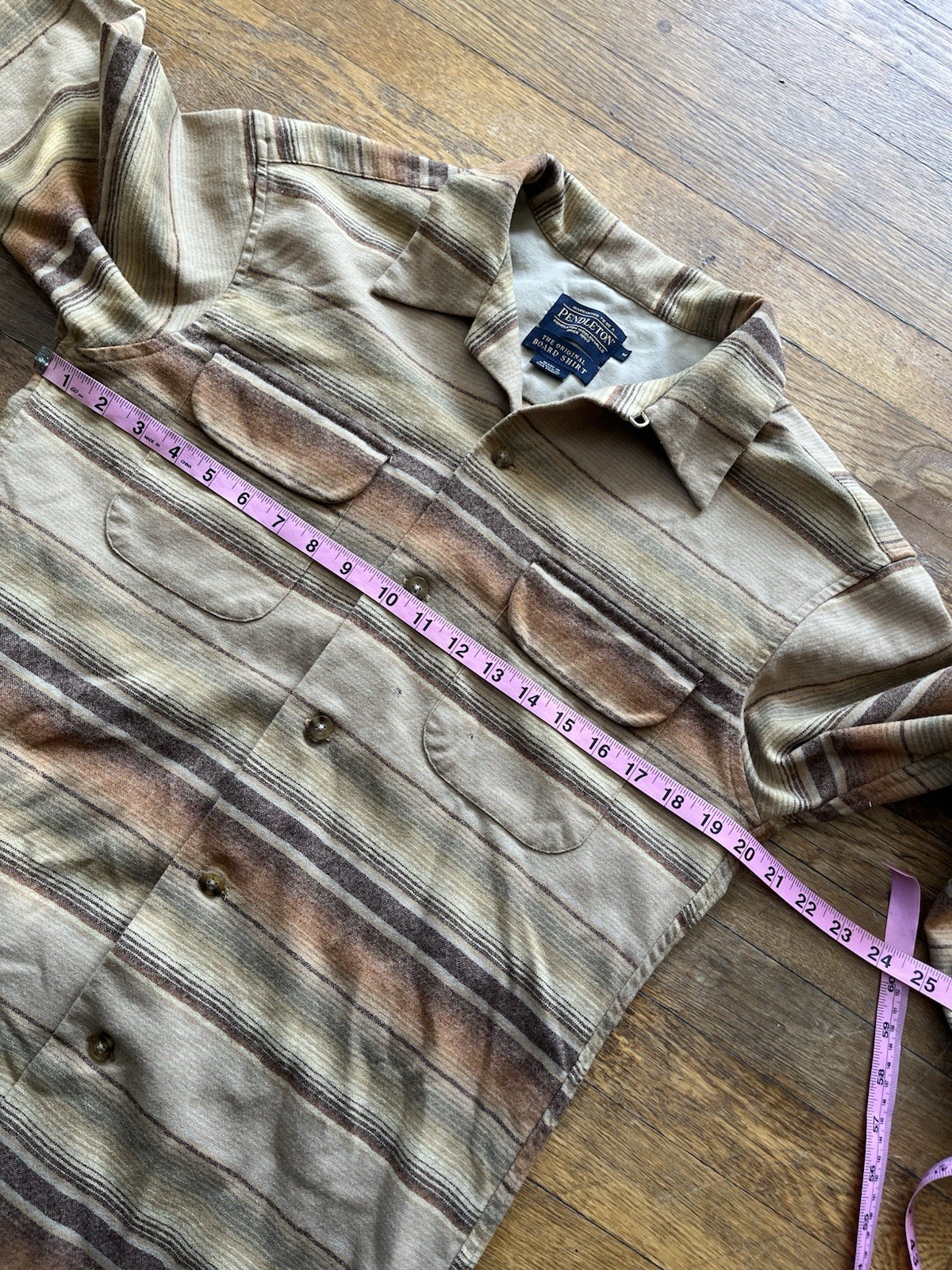 Pendleton The Original Board Shirt Loop Collar Vi… - image 8