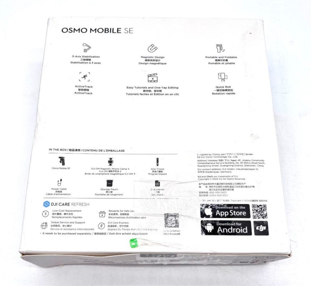 Mobile Se DJI Osmo Mobile SE Smartphone 3-Axis Gimbal Stabilizer for Phones