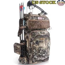 Hunting Backpack Bow & Archery Gear W/ Multi Pockets Adjustable Straps New