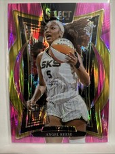 2025 WNBA Select Angel Reese Pink Flash #94 Atlanta Dream/Chicago Sky
