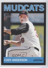 2013 Topps Heritage Minor League Edition Black 86/96 Cody Anderson #37 0c6