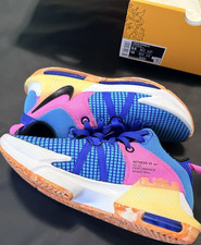 Nike LeBron Witness 7 Hyper Royal Pink DM1123-400 Basketball Sneakers Blue Mesh