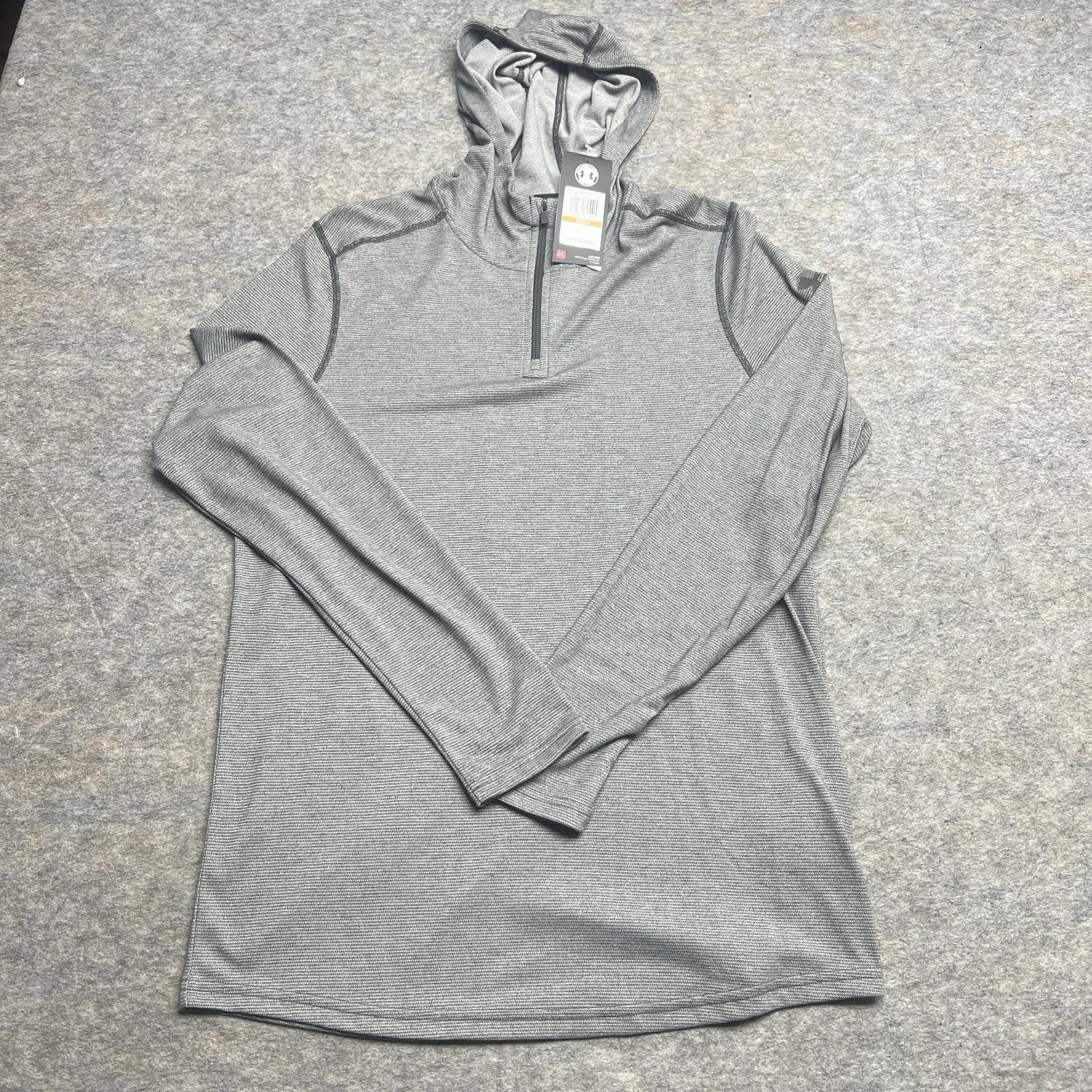 Under Armour NEW Mens Threadborne Seamless ¼ Zip Fashion Hoodie 1301586 S $55